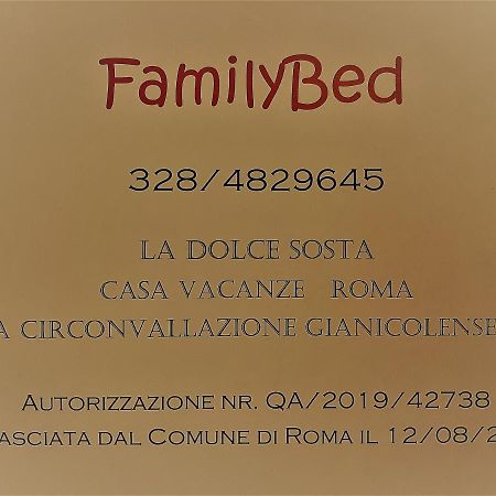 Familybed Roma Monteverde-Vaticano Екстериор снимка